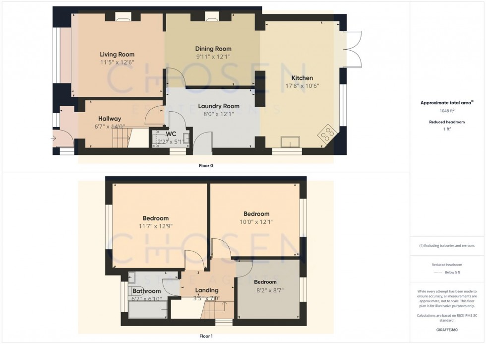 Floorplan for John Daniels Way, Churchdown, Gloucester