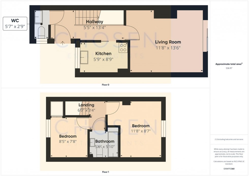 Floorplan for The Manor, Church Road, Churchdown, Gloucester