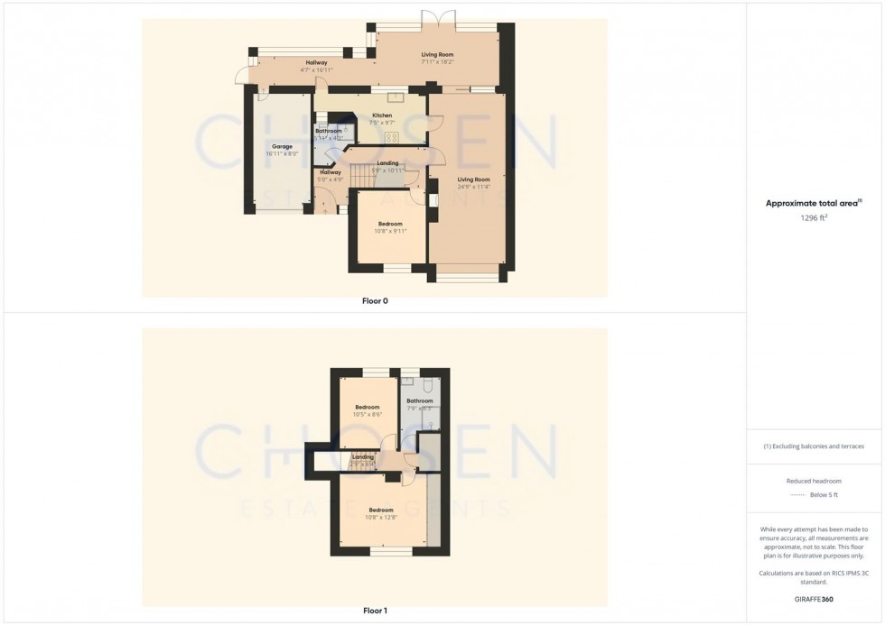 Floorplan for Sussex Gardens, Hucclecote, Gloucester