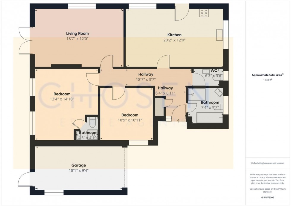 Floorplan for Kingscote Close, Gloucester
