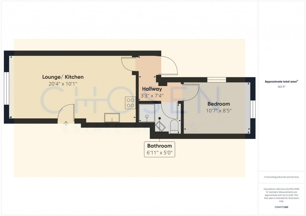 Floorplan for Massey Road, Gloucester