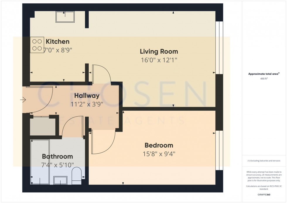 Floorplan for Whittle Way, Brockworth, Gloucester