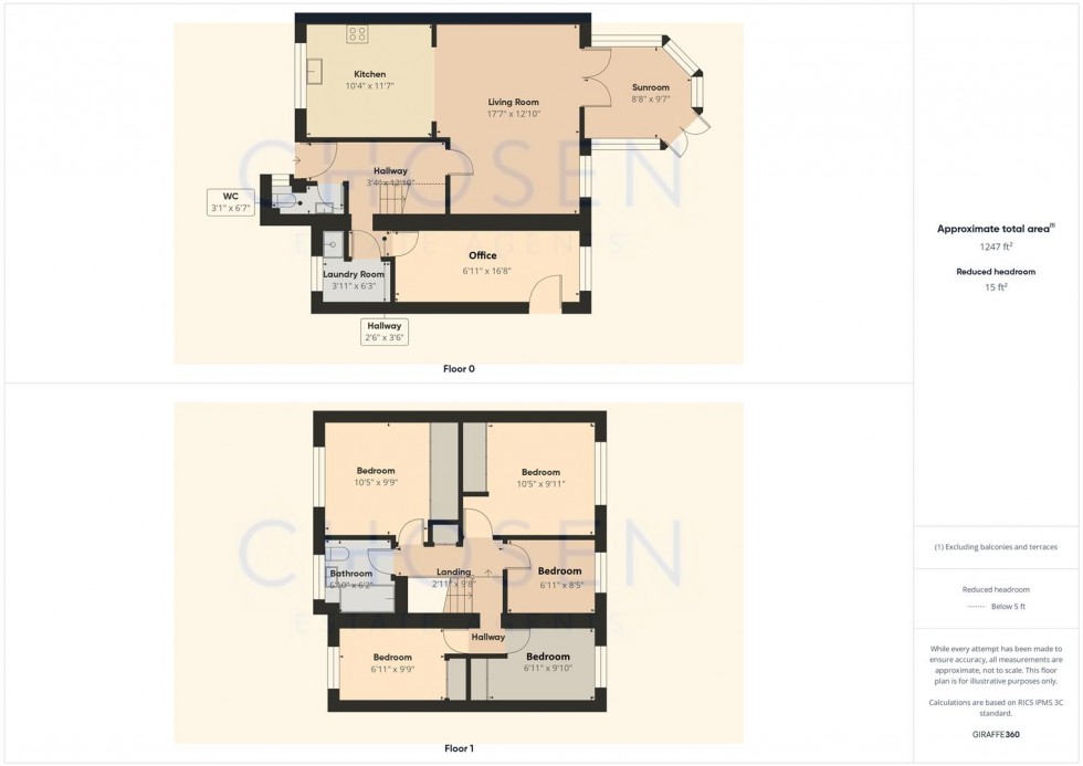 Floorplan for Rustic Close, Abbeydale, Gloucester