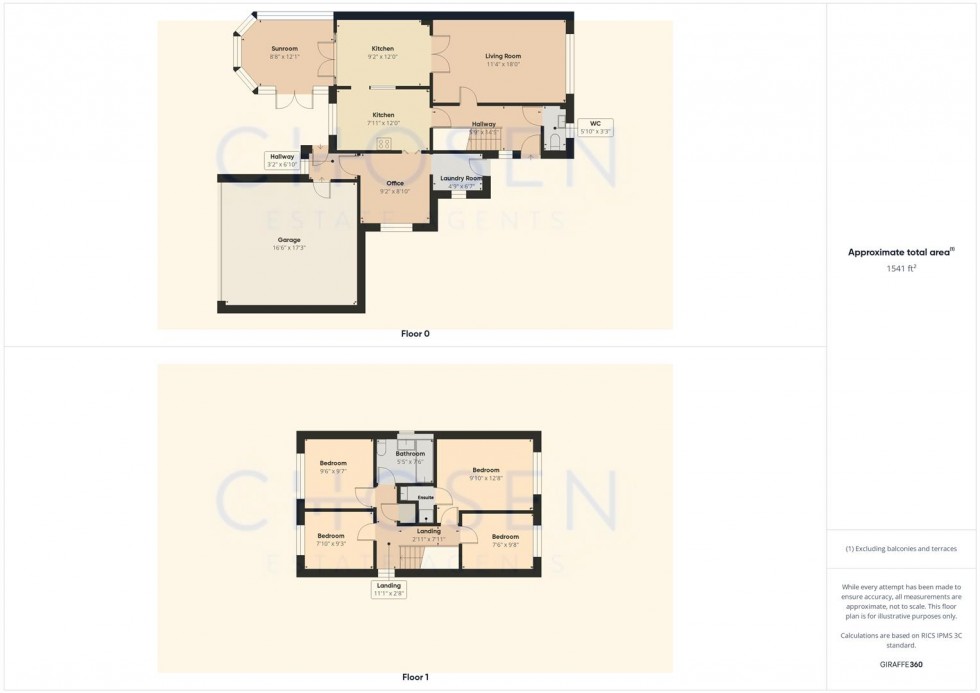 Floorplan for Trubshaw Court, Churchdown, Gloucester