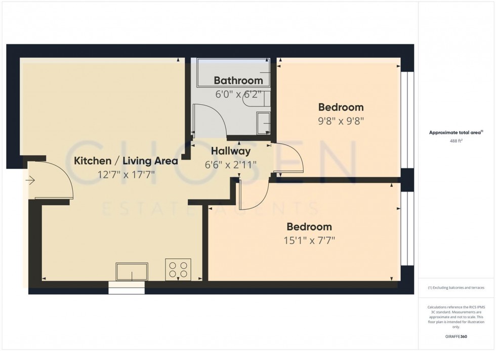 Floorplan for Hempsted Lane, Gloucester
