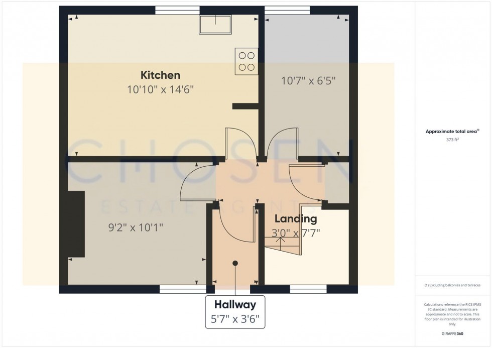 Floorplan for Vernon Place, Cheltenham