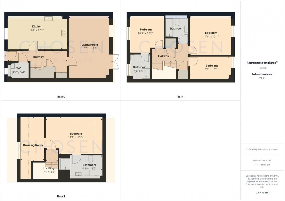 Floorplan for Marlstone Drive, Churchdown, Gloucester