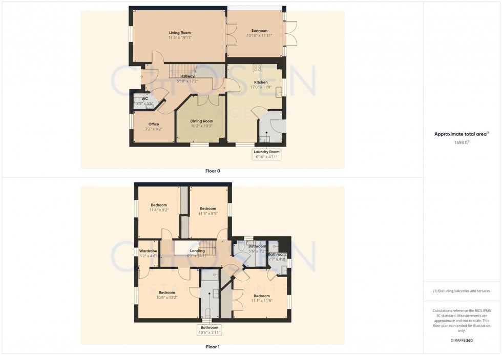 Floorplan for Bodenham Field, Abbeymead
