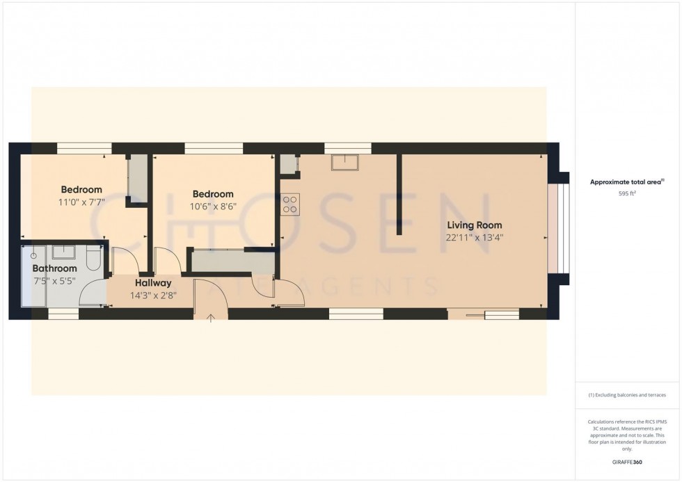 Floorplan for Gloucester Road, Staverton, Cheltenham