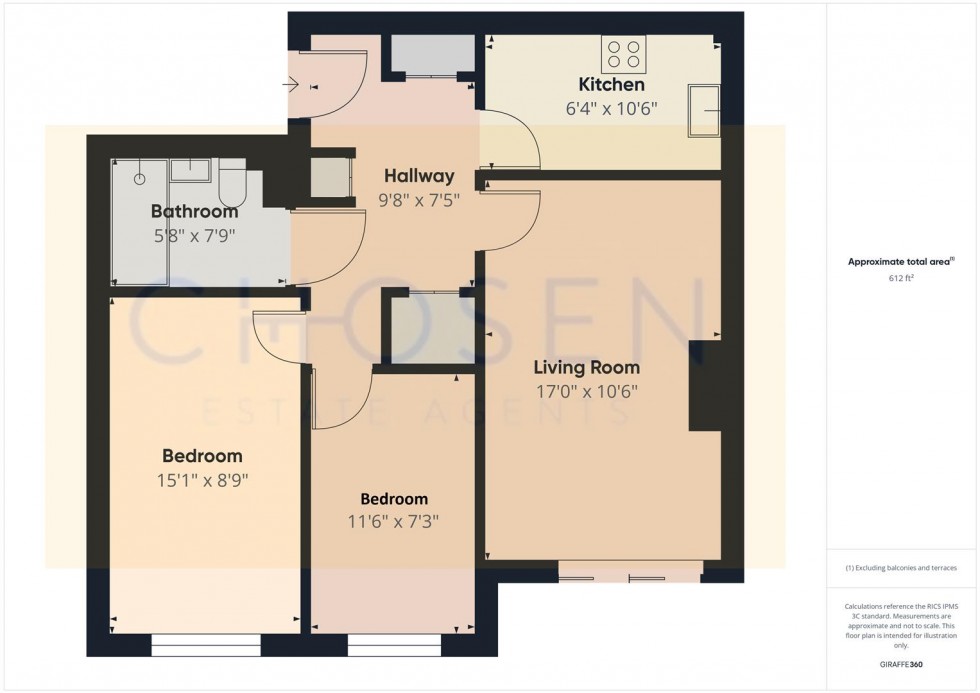 Floorplan for Church Road, Gloucester