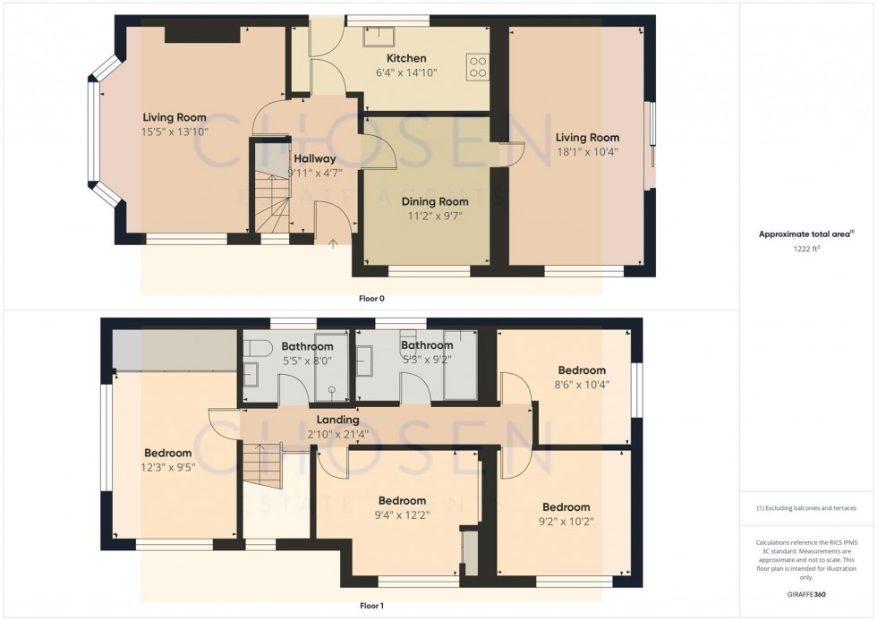 Floorplan for Snowdon Gardens, Gloucester