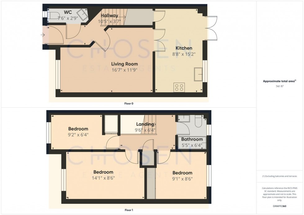 Floorplan for Sotherby Drive, Cheltenham