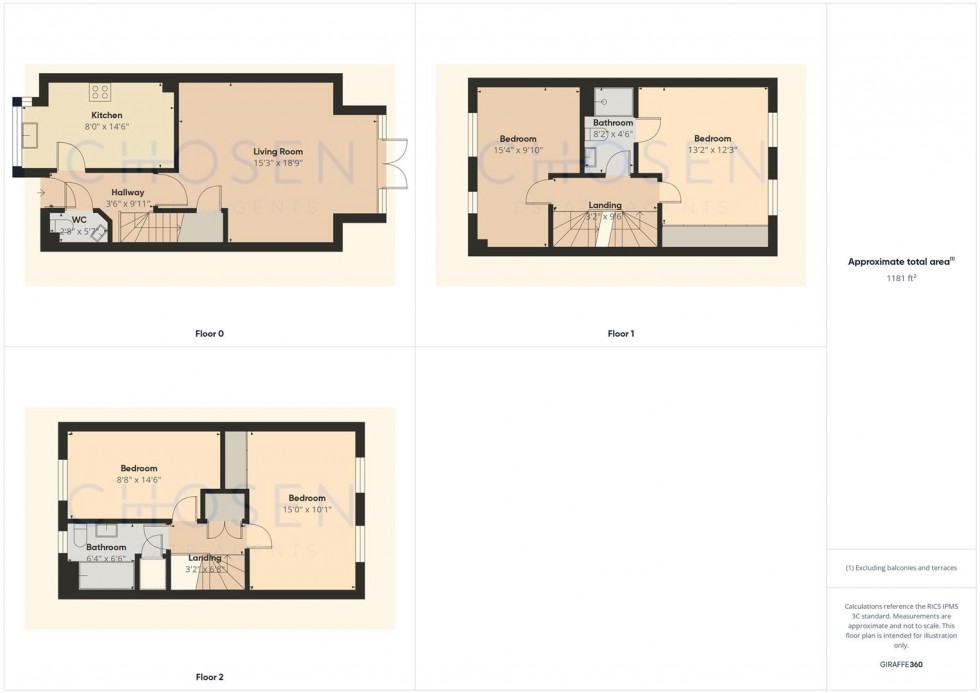 Floorplan for Winter Gate Road, Longford, Gloucester