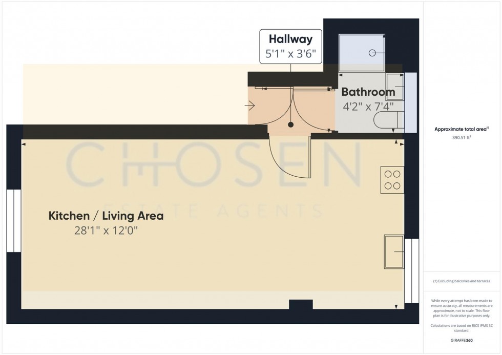 Floorplan for Mariners Court, TheDocks, Gloucester