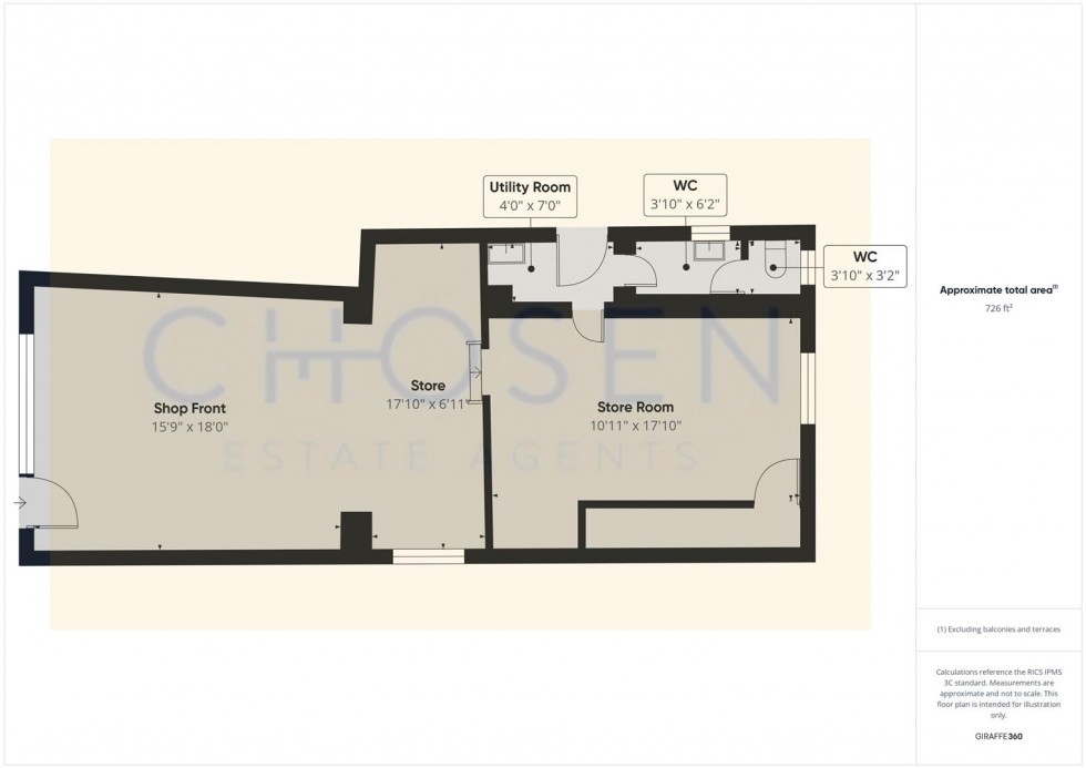 Floorplan for Church Street, Tewkesbury