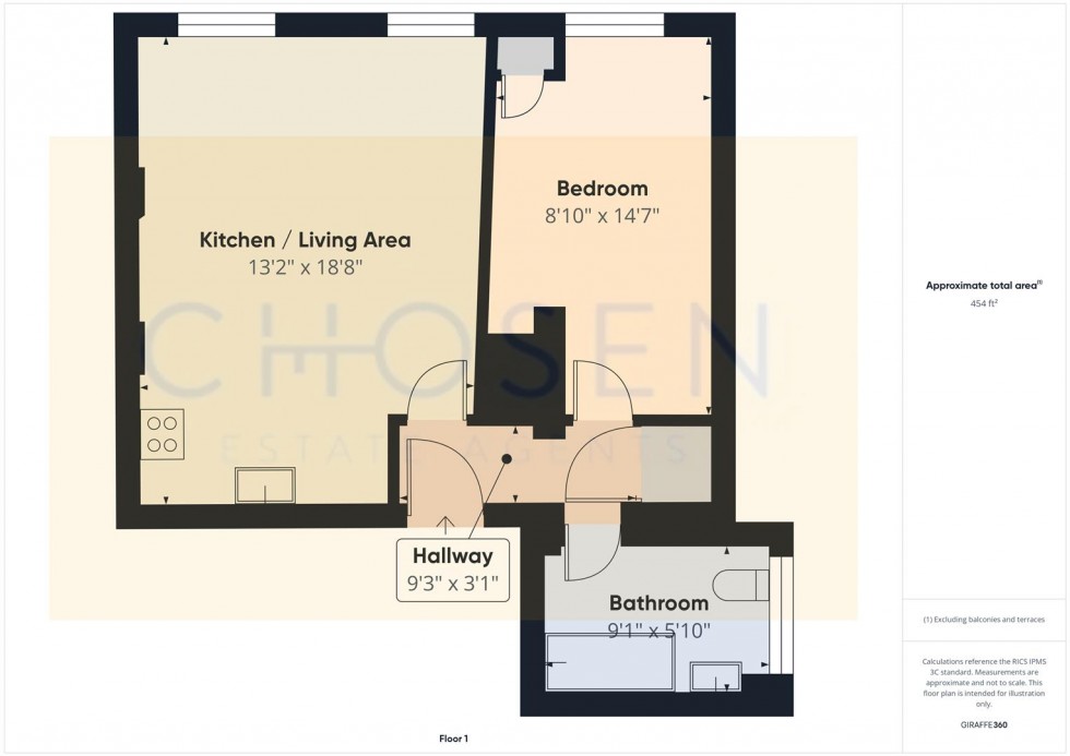 Floorplan for Church Street, Tewkesbury