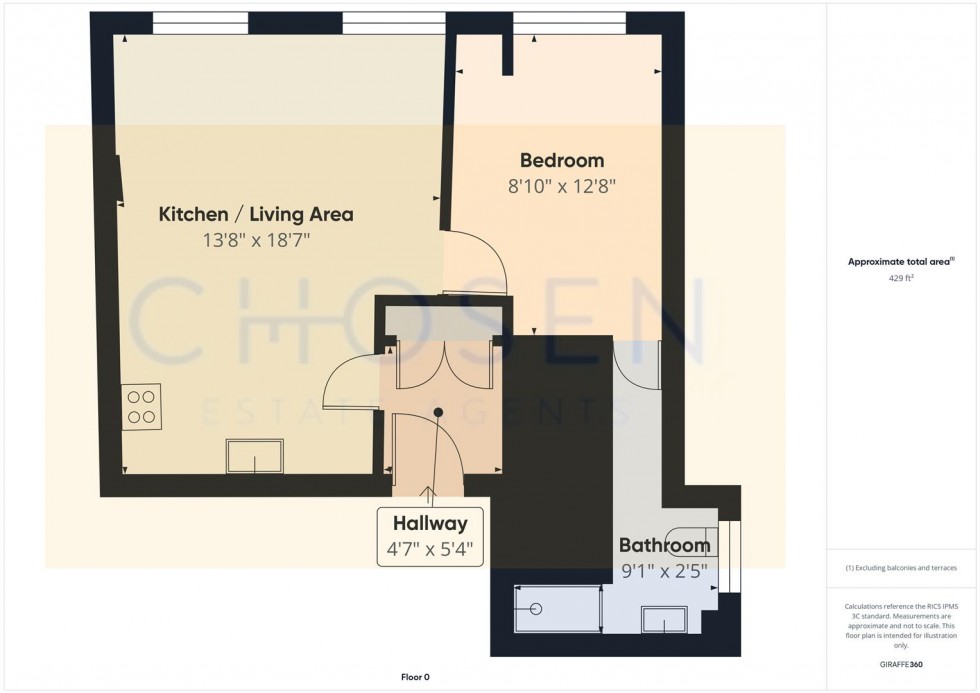 Floorplan for Church Street, Tewkesbury