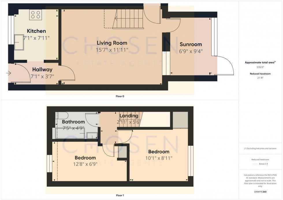 Floorplan for Leacey Court, Churchdown