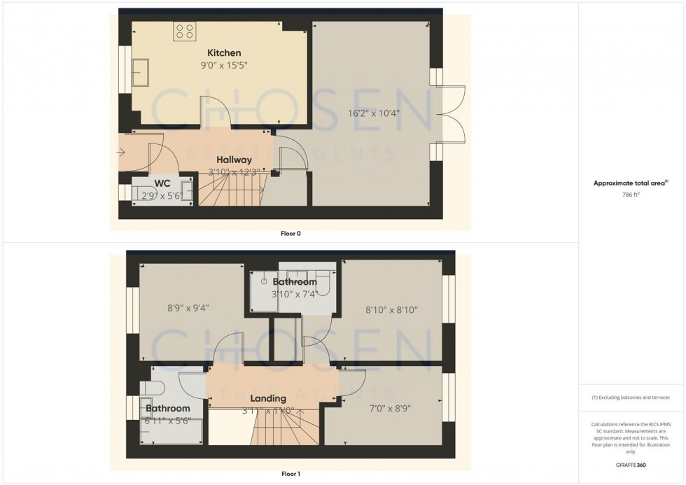 Floorplan for Perrybrook Road, Brockworth