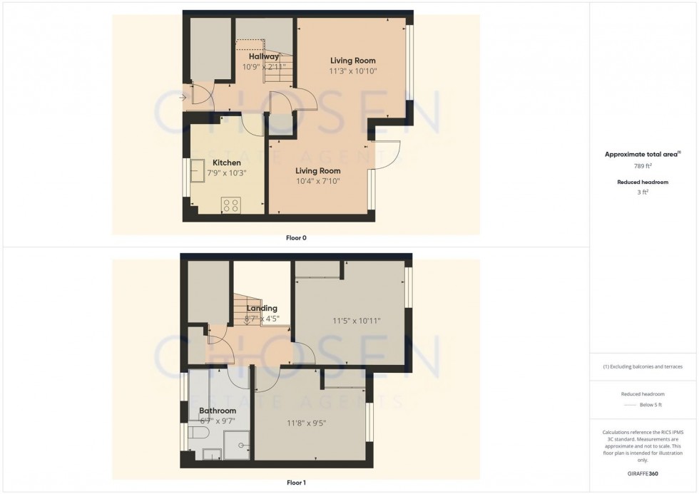 Floorplan for Ryder Row, Innsworth