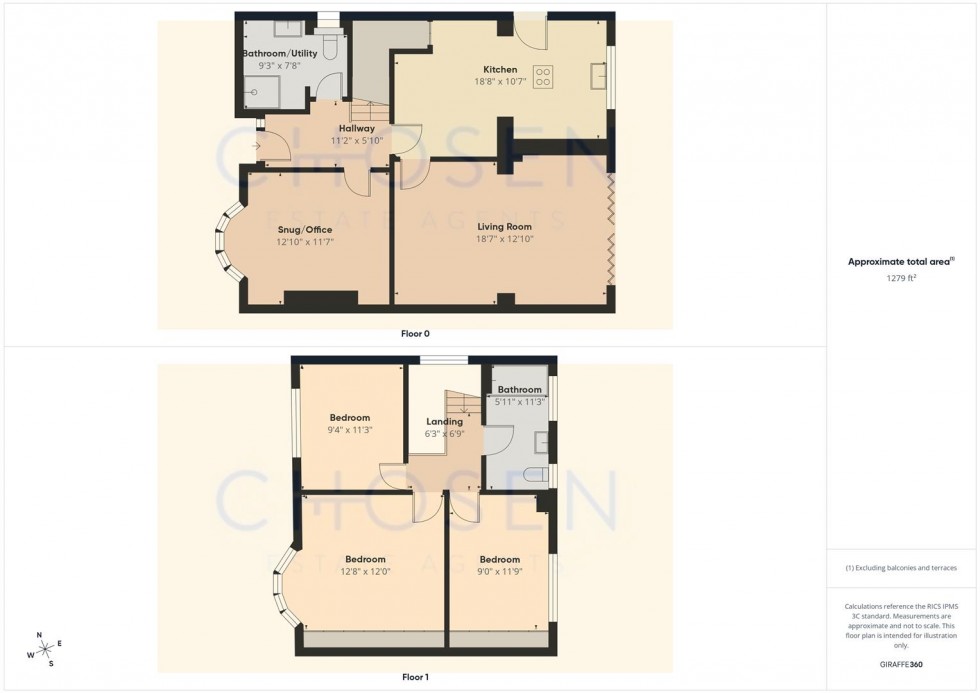 Floorplan for Blacksmith Lane, Churchdown, Gloucester