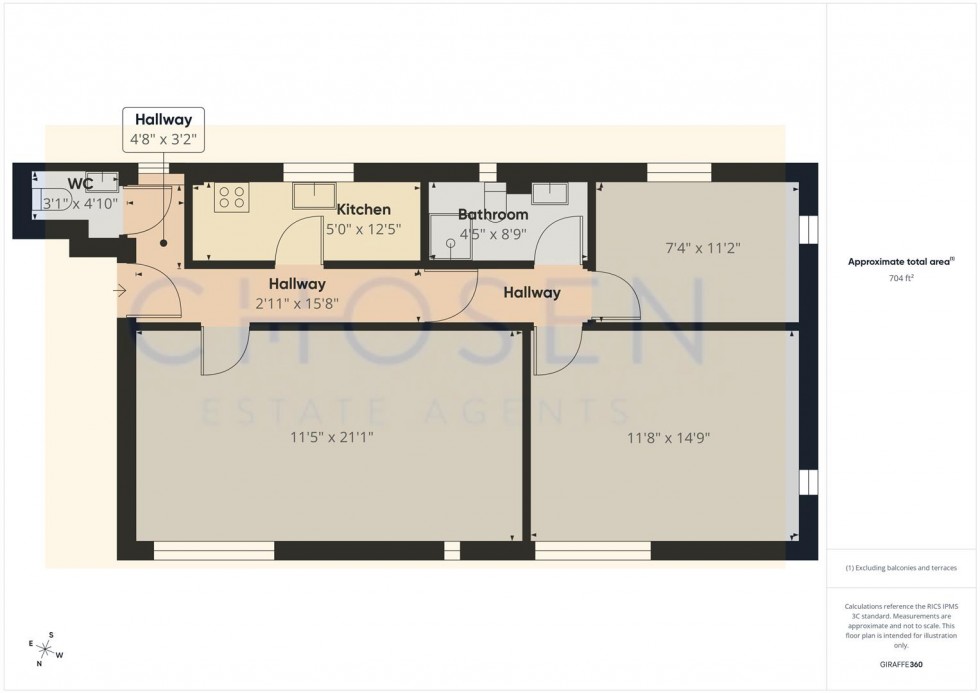 Floorplan for Wellington Street, Gloucester