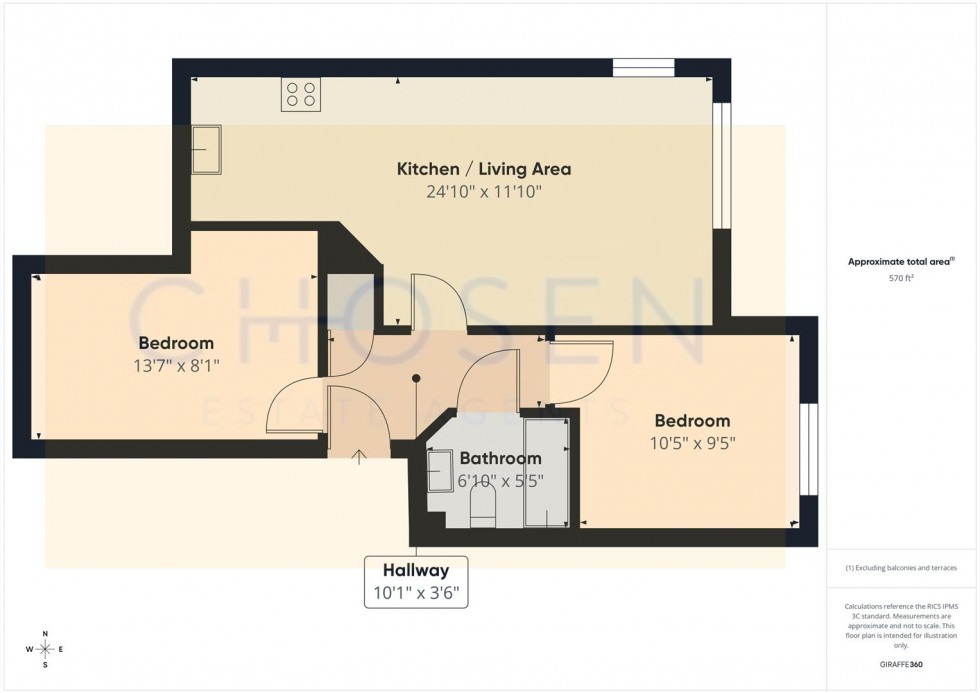 Floorplan for Gemini Close, Cheltenham