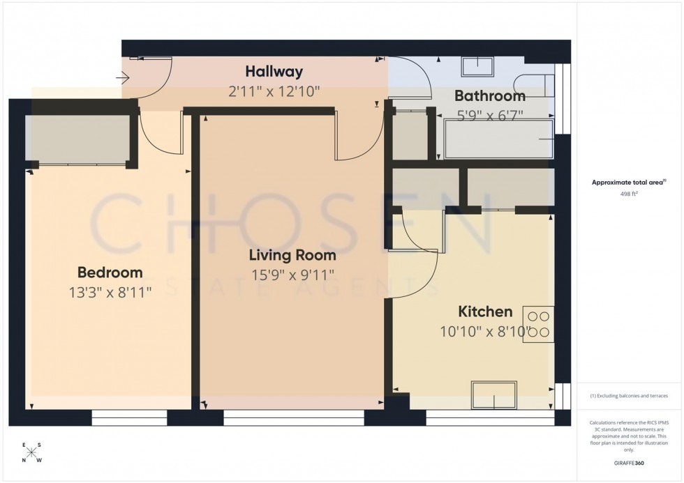 Floorplan for Golden Vale, Churchdown Gloucester