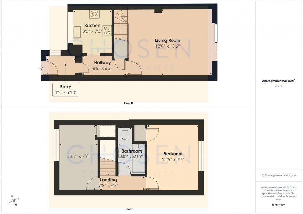 Floorplan for Barrow Close, Quedgeley, Gloucester
