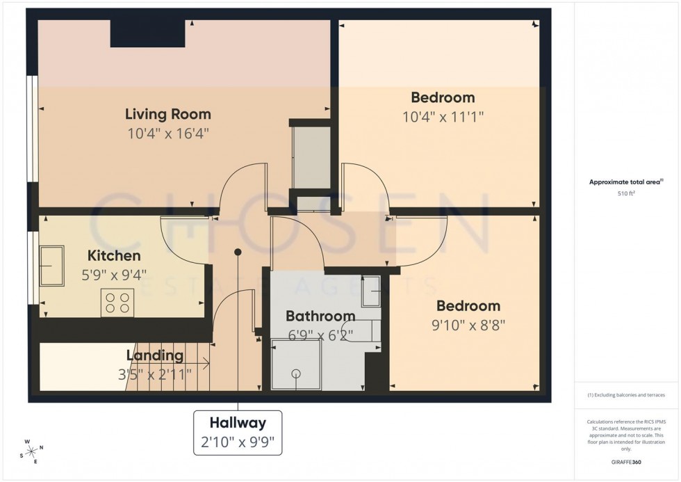 Floorplan for Church Road, Churchdown, Gloucester