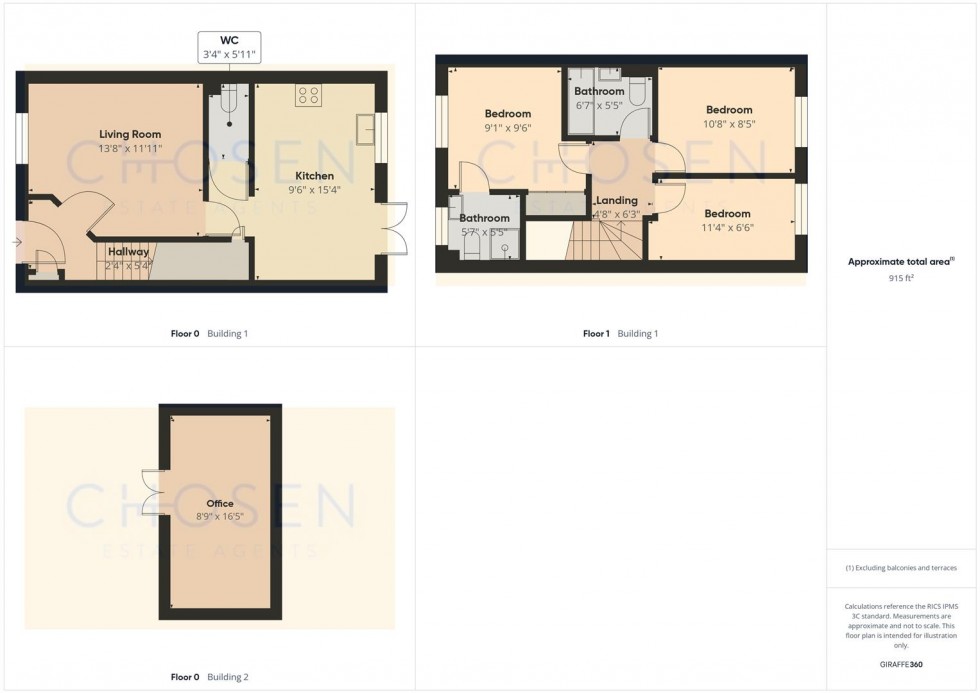 Floorplan for Challenger Road, Innsworth, Gloucester