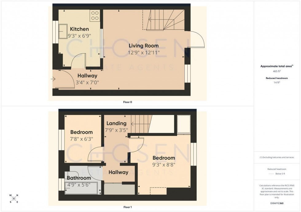 Floorplan for River Leys, Swindon Village, Cheltenham