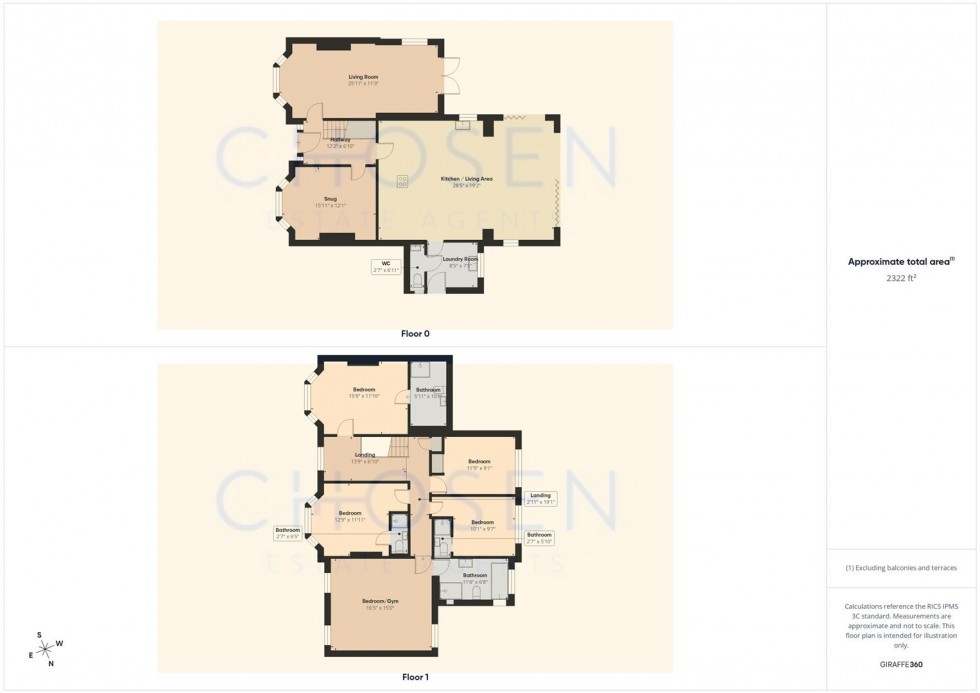 Floorplan for Evesham Road, Bishops Cleeve