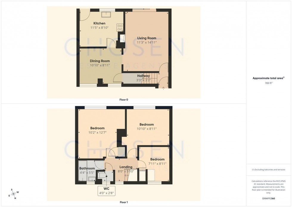 Floorplan for Redwell Road, Matson, Gloucester