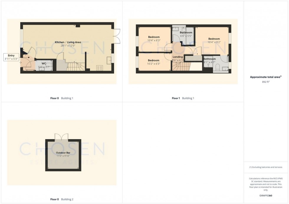 Floorplan for Buccaneer Avenue, Brockworth, Gloucester