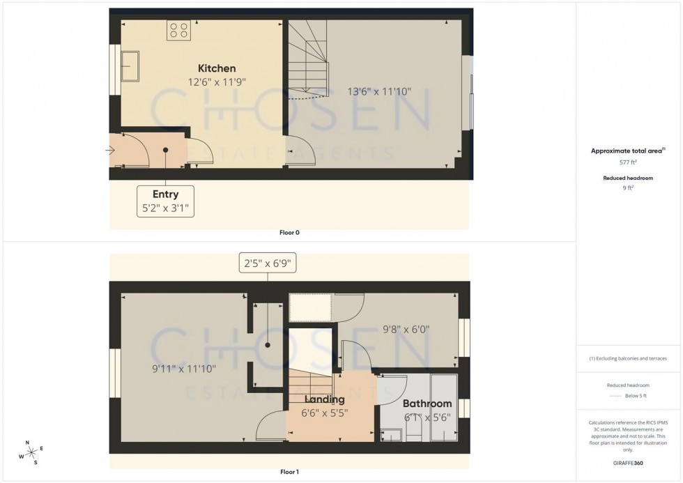 Floorplan for The Maples, Abbeymead, Gloucester