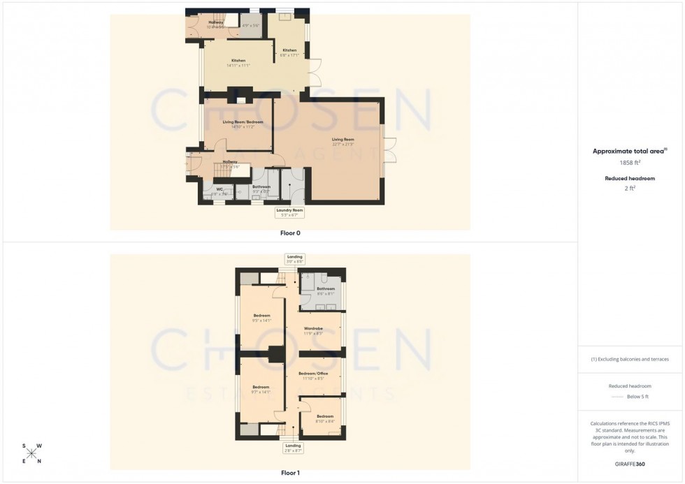 Floorplan for Blacksmith Lane, Churchdown, Gloucester