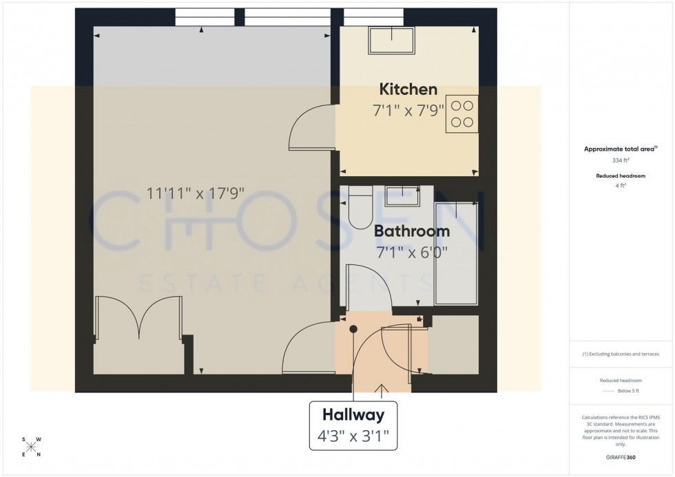 Floorplan for Waterloo Street, Cheltenham