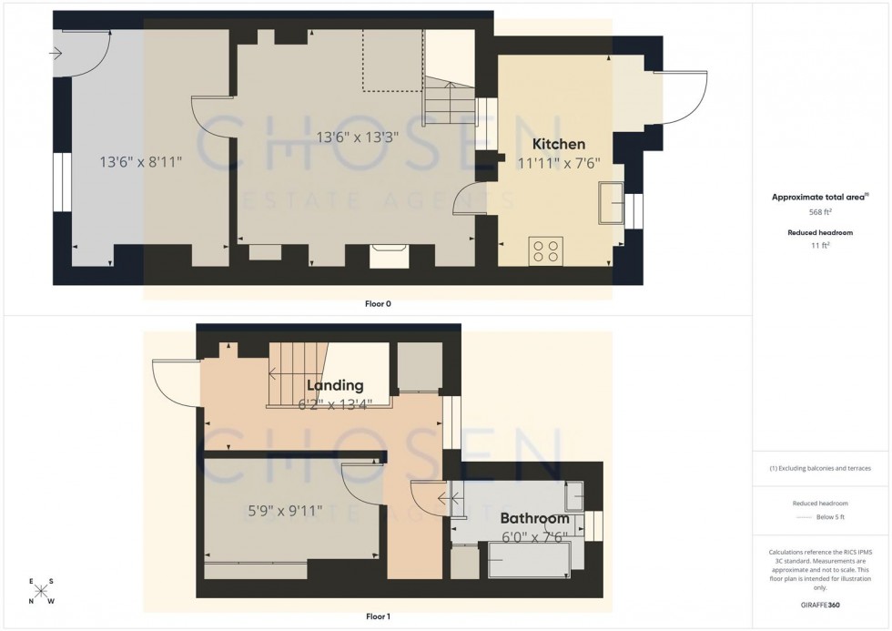 Floorplan for Millbrook Street, Gloucester