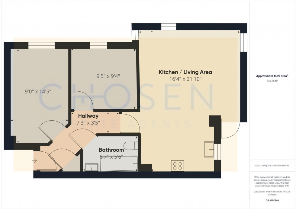 Floorplan for Millbrook Street, Cheltenham