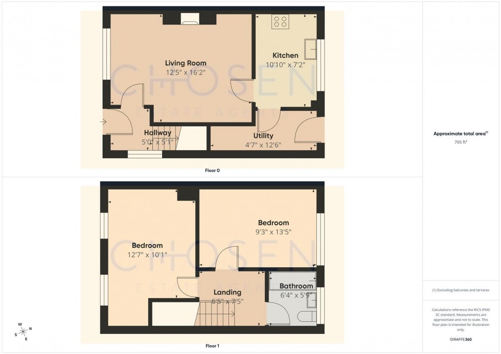 Floorplan for Wells Road, Gloucester