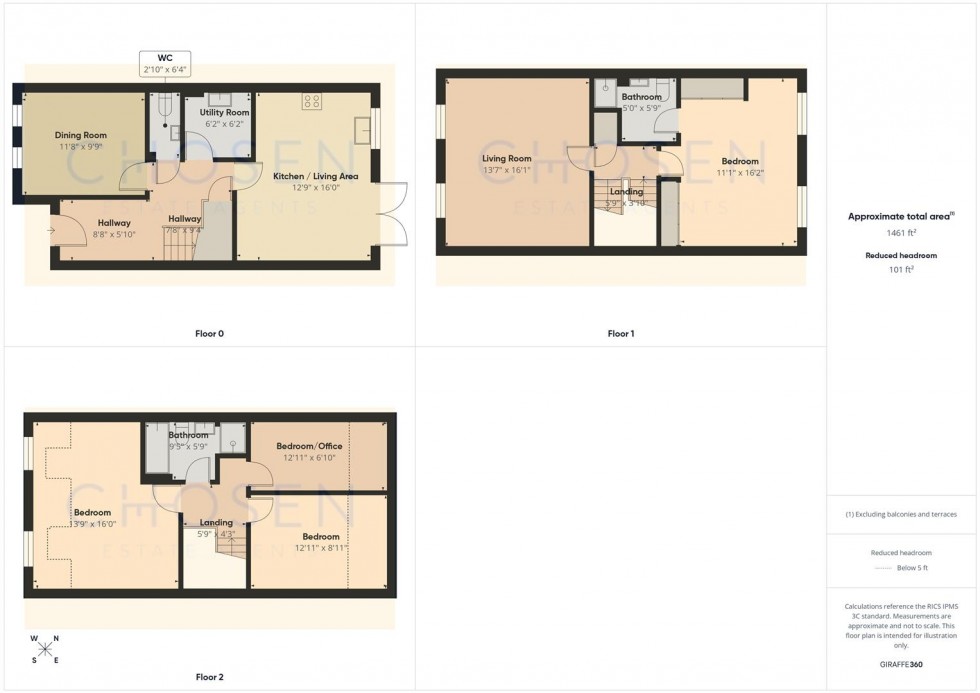 Floorplan for Church Road, Churchdown, Gloucester
